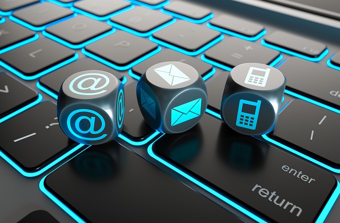 サイコロ、キーボード